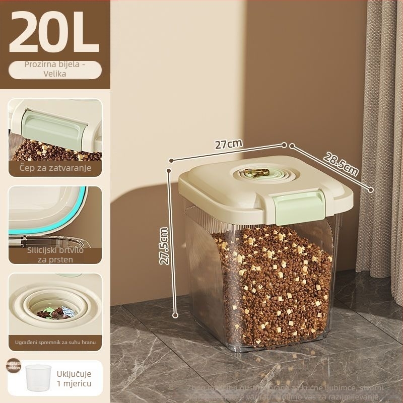 Kutija za hranu za mačke i pse, zatvorena, autorizirana privatna marka, nije uvoz, nije dar