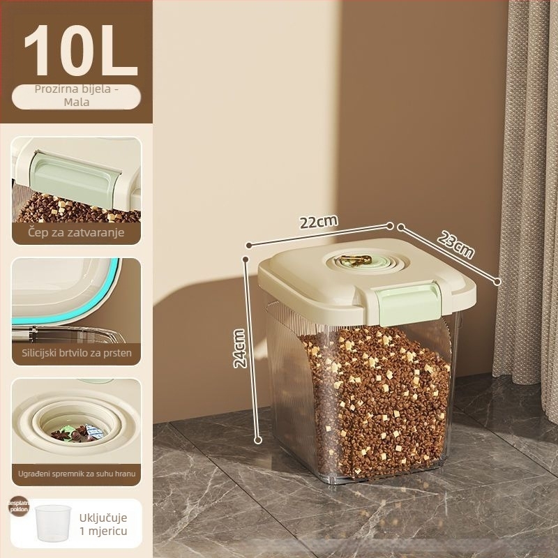 Kutija za hranu za mačke i pse, zatvorena, autorizirana privatna marka, nije uvoz, nije dar