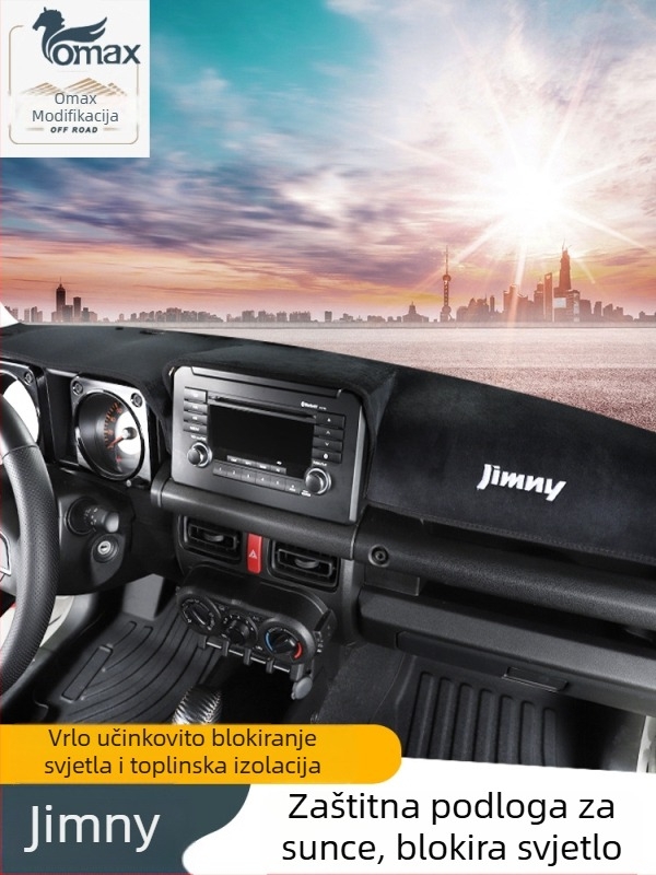 Sunčana zaštita ploče Jimny JB64/JB74, punjeni materijal, anti-refleks, zaštita od sunca