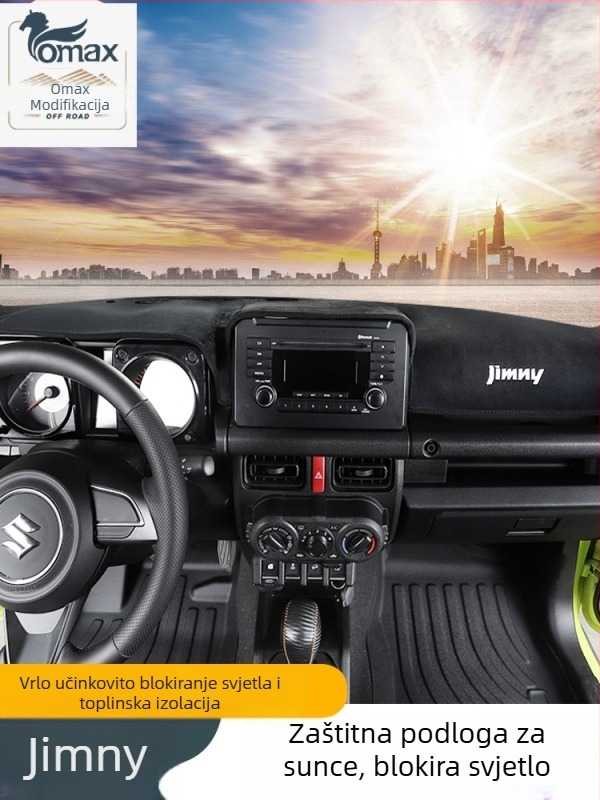 Sunčana zaštita ploče Jimny JB64/JB74, punjeni materijal, anti-refleks, zaštita od sunca