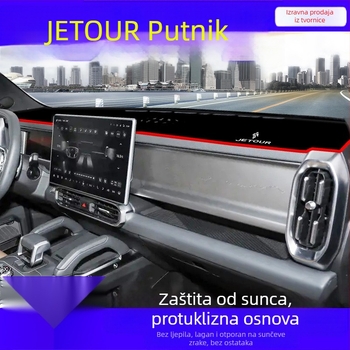 Jastučić sjenila za središnju konzolu i instrumentnu ploču – poliester, toplinska izolacija, dekor interijera automobila