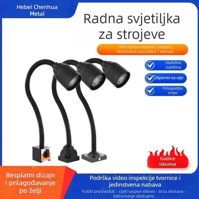 LED radna svjetiljka za CNC tokaru – Chenhua Model -05 – rasvjeta za strojeve