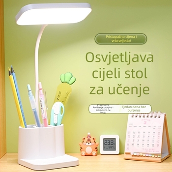 LED stolna lampica s ugrađenom baterijom i dodirnim upravljanjem – CRI ≥ 90, Nacionalna klasa A osvjetljenje, napon ≤ 36V