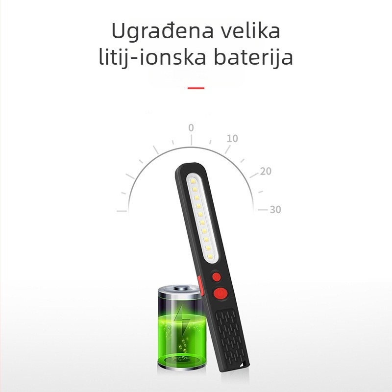 S501 COB LED Radna svjetiljka, 5W, 3.7V, 350 lm