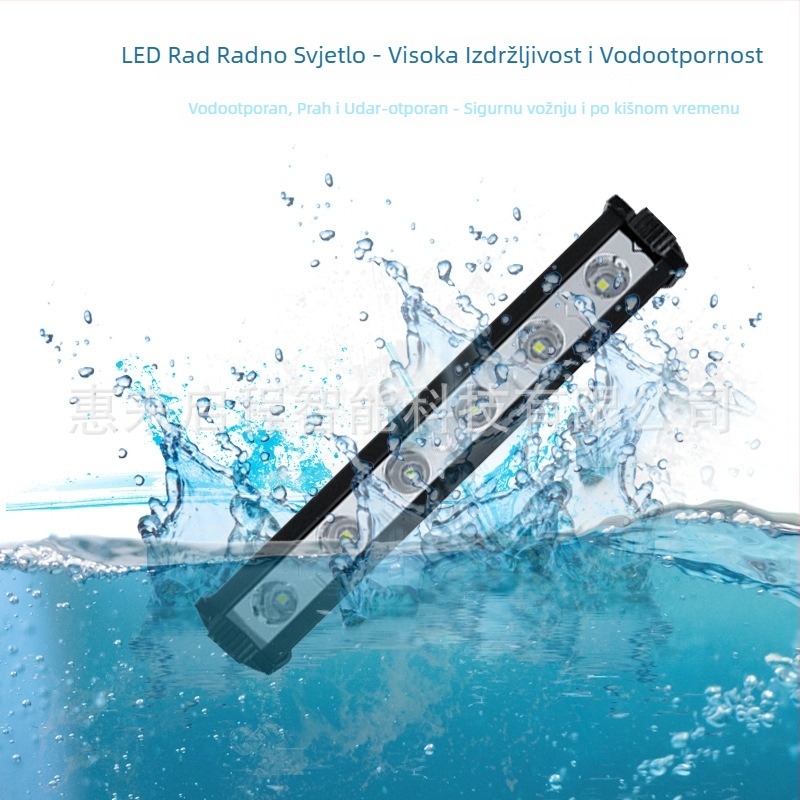 LED svjetlo za motocikl - LED traka 24W, 50V, 6000K, 6000 lm, 30 000 h