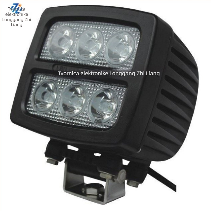 LED radna svjetiljka za strojeve s aluminijskim kućištem od lijevanog aluminija - 20W CREE LED, 4900 lm, 12-80V, Zw-001