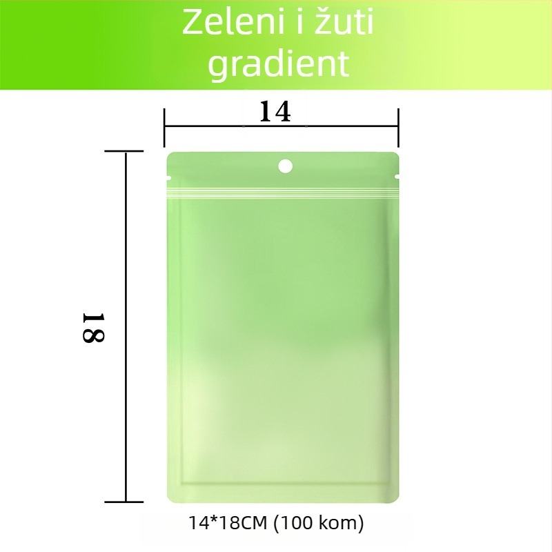 Samozatvarajuća vrećica za iznenađenja s aluminiziranim PET-om, ZIP tip pakiranja, prilagodljiva za mini iznenađenja, duljina zatvaranja 10–30 cm