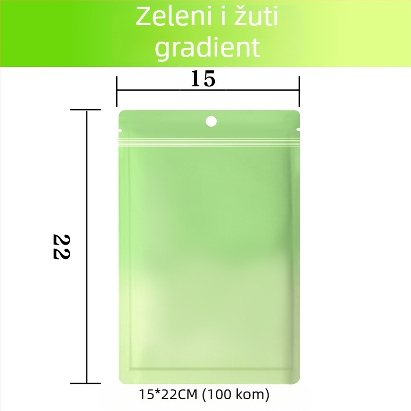 Samozatvarajuća vrećica za iznenađenja s aluminiziranim PET-om, ZIP tip pakiranja, prilagodljiva za mini iznenađenja, duljina zatvaranja 10–30 cm