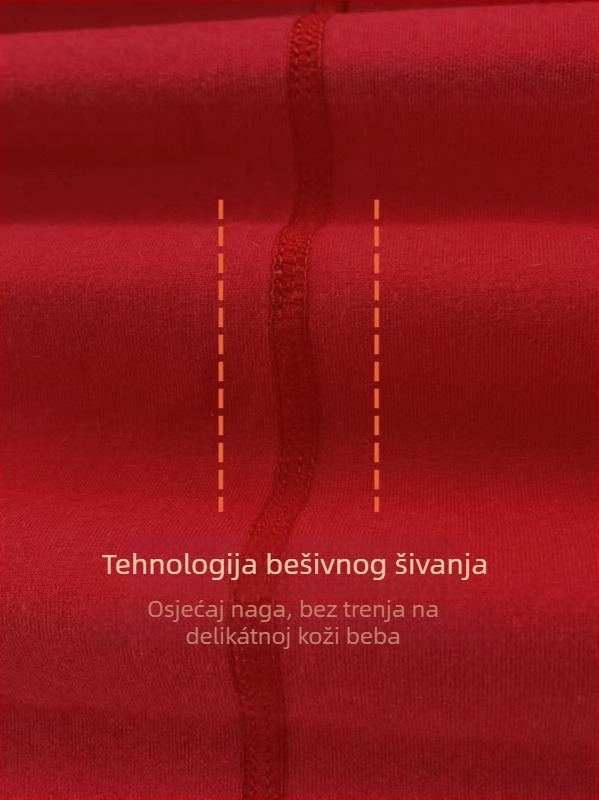 Dječji antibakterijski set donjeg rublja od mekanog baršunastog pamuka, 95% pamuk, uobičajena debljina, unisex