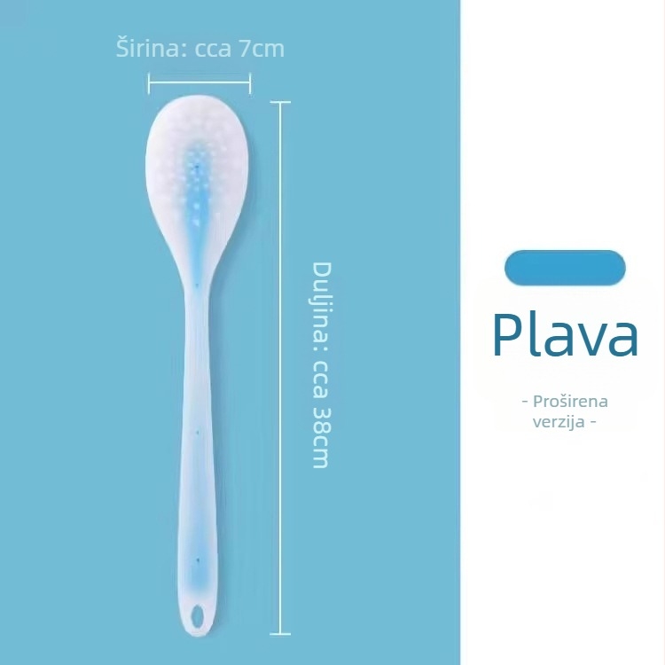 Silikonska meridijanska ploča za tapping i masažni štapić s okruglom glavom za masiranje ramena, vrata, leđa i nogu — ručno, 1. stupanj