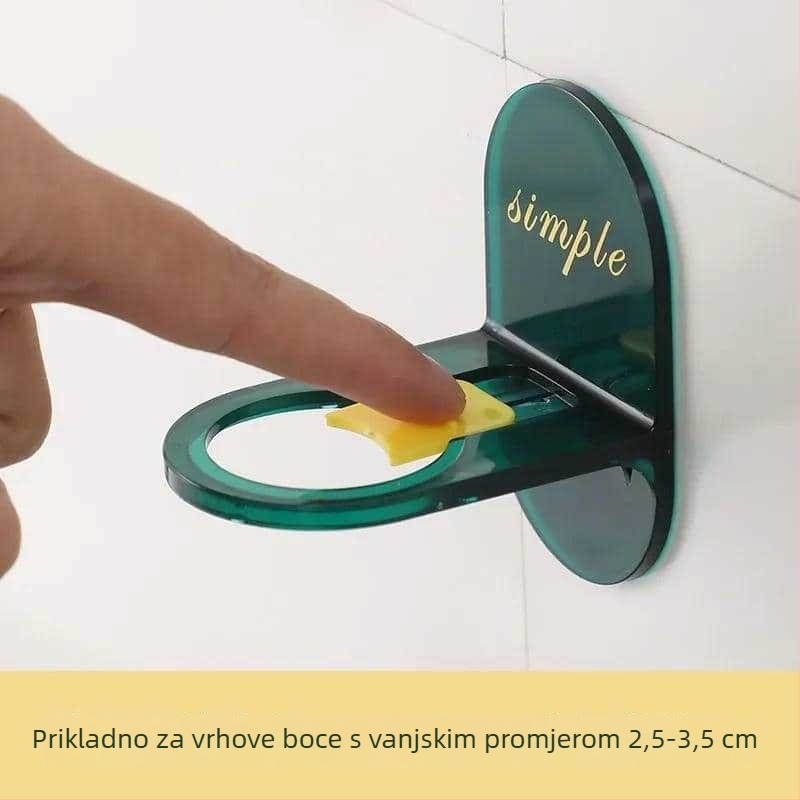 Kupaonski skladišni okvir za gel za tuširanje, šampon i dezinfekcijsko sredstvo — marka Friendly, model Regular Fit, šifra HQ, 1 sloj, moderni minimalistički dizajn.