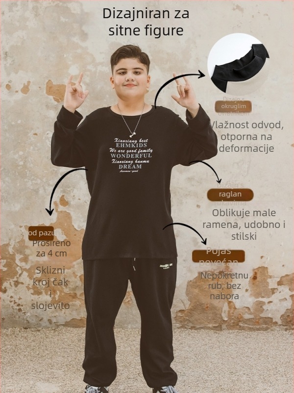 Yijia Dječji dvostrano fleece top za zimu, Derong tkanina, 90% poliester, 10% spandeks, bez kapuljače, za djecu iznad 140 cm (8+ godina)