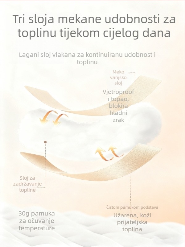 Ouyuan Floral Whisper Novo Rođenje Pamuk Ultra-Tanki Top s Half-Back Dizajnom, Okrugli Vrat, Bez Kapulje, 100% Pamuk, Brušena Mekan, Za 0–12 Mjeseci, Proljeće/Jesen