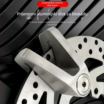 Chronicles disk-ključ za kočnice za motocikle, električna vozila i planinska bicikla, vodootporna anti-kradna blokada diska – dodatak (model: Other; široka primjena; obrada i prilagodba: Da; stil: Other)
