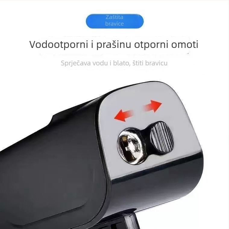 Hongyue 588 Brava za bicikl - metalni kabel s lozinkom, prijenosna protivkrađa za planinske i električne bicikle