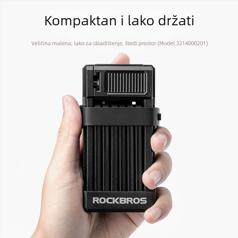 ROCKBROS Sklopiva zaštitna brava za bicikl, motocikl i električni bicikl — materijal ABS plastika + cinkova legura