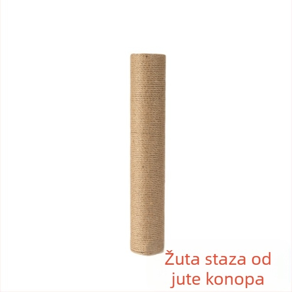 Mačji stup za penjanje – DIY set s Kraft papirnom cijevi i konopnim užetom, jednostavan stil, Charming Pet