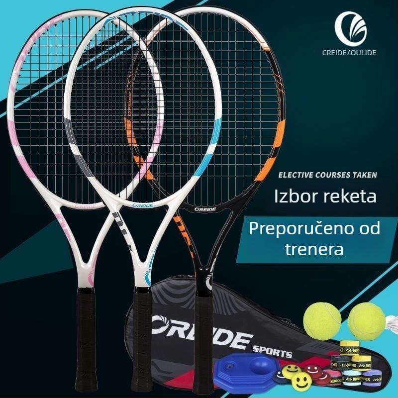Oreid teniska reketa - okvir od aluminijske legure, najlon žice, prilagođeni logotip, za amatere do srednje škole