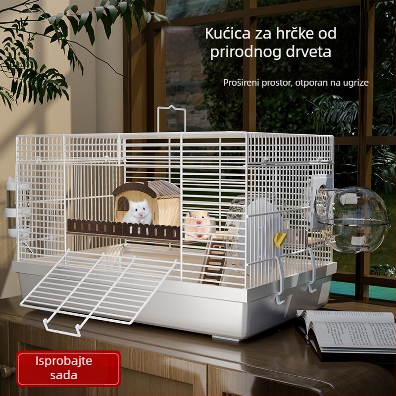 Kavez za hrčke, Netoksičan pri žvakanju, Materijal: Drugo