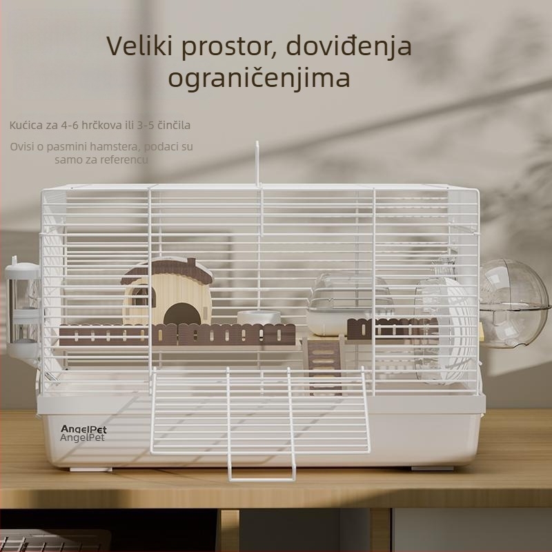 Kavez za hrčke, Netoksičan pri žvakanju, Materijal: Drugo