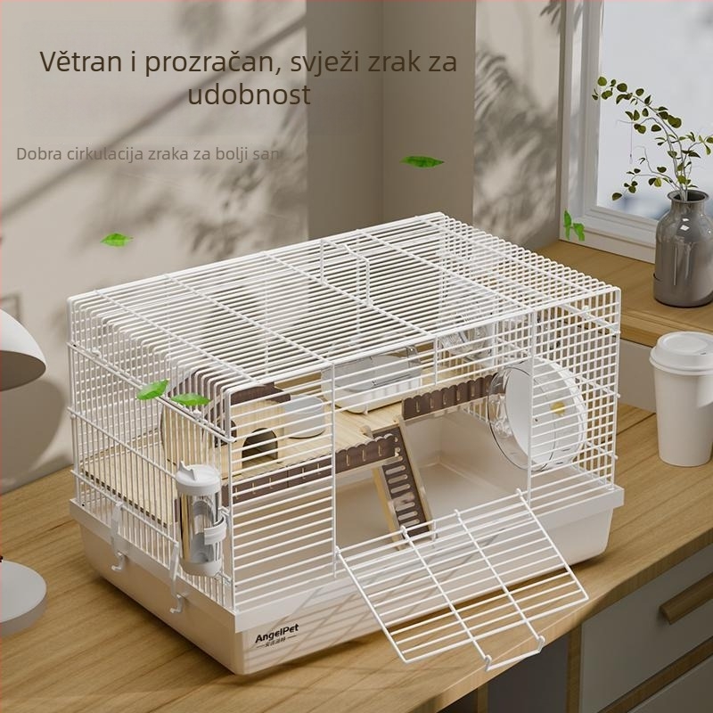 Kavez za hrčke, Netoksičan pri žvakanju, Materijal: Drugo