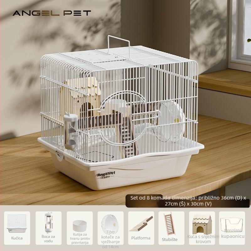 Kavez za hrčke, Netoksičan pri žvakanju, Materijal: Drugo