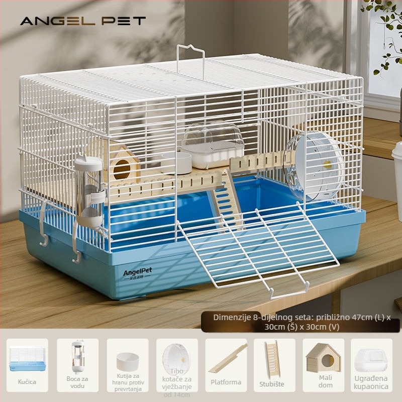 Kavez za hrčke, Netoksičan pri žvakanju, Materijal: Drugo