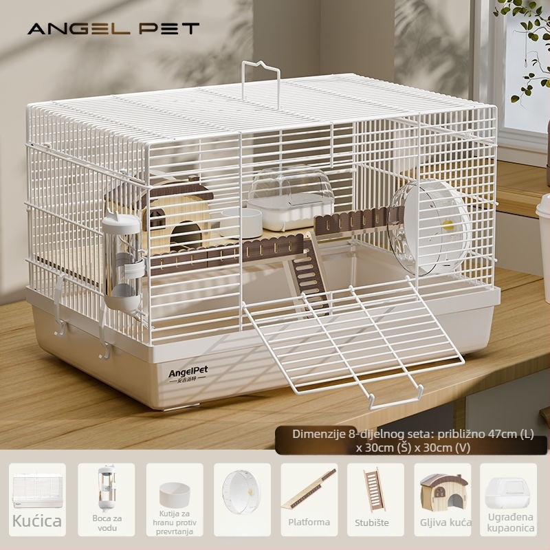 Kavez za hrčke, Netoksičan pri žvakanju, Materijal: Drugo