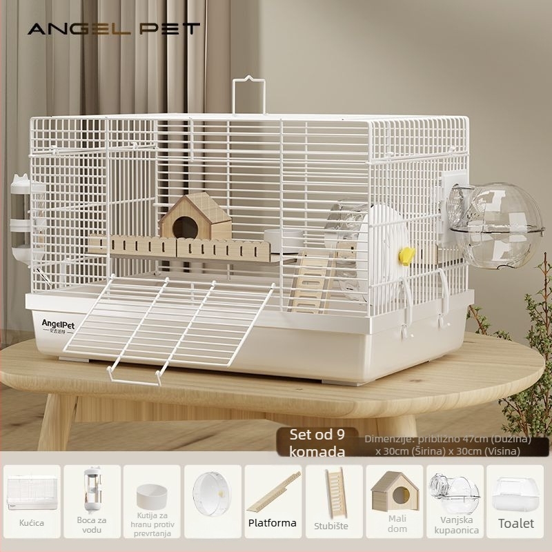 Kavez za hrčke, Netoksičan pri žvakanju, Materijal: Drugo