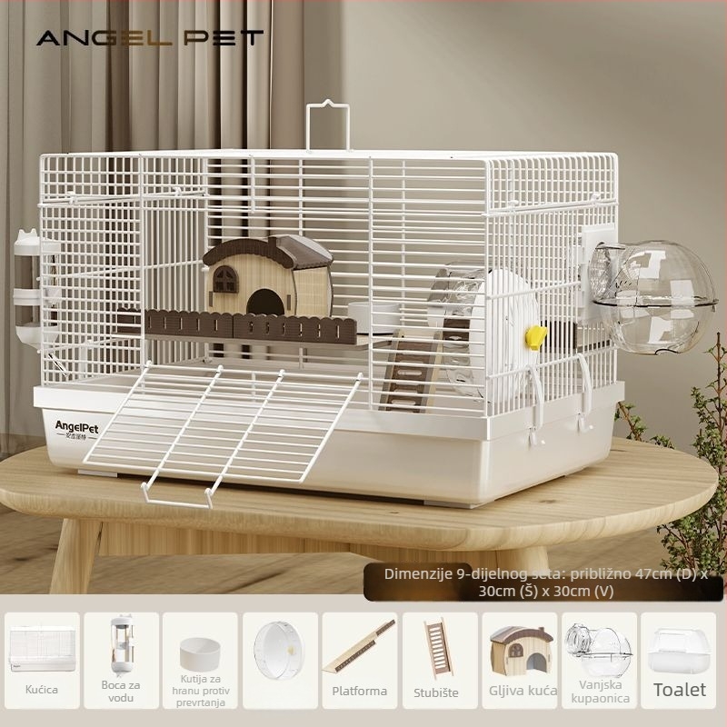 Kavez za hrčke, Netoksičan pri žvakanju, Materijal: Drugo