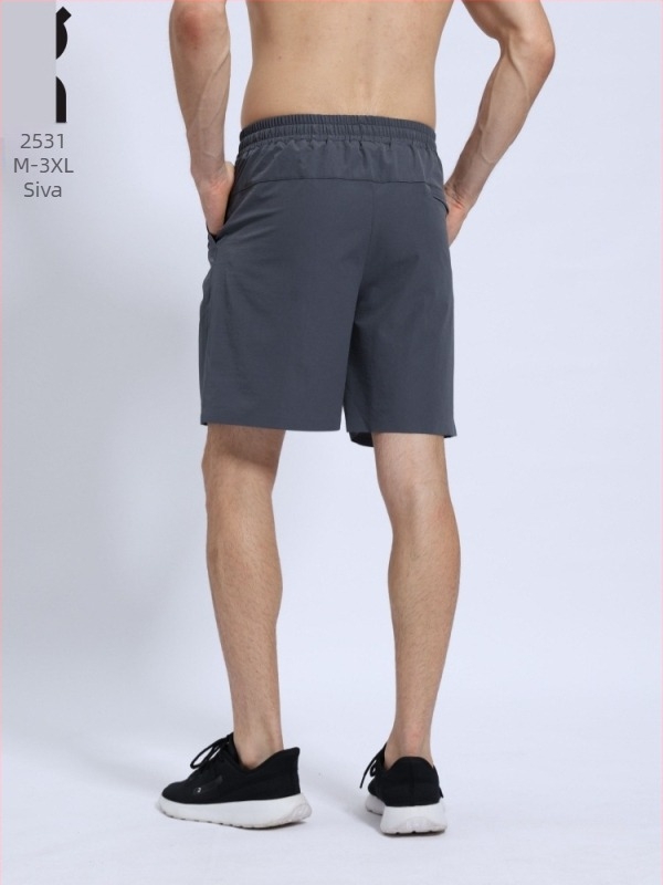 Muške kratke hlače, labav kroj, Nylon 90% / Spandeks 10%, Blaga elastičnost, Minimalistički stil