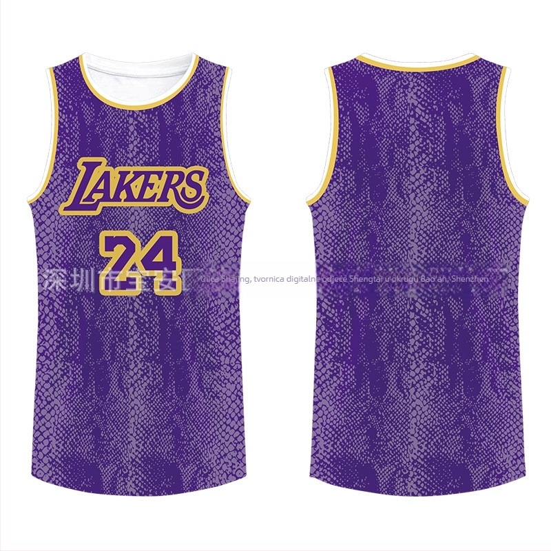 Sportski prsluk bez rukava s digitalnim ispisom, 100% poliester