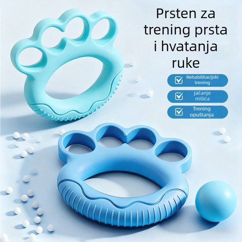 Jačanje hvata s kružnicom – trening za ruku, otpor 10–60 lb, materijal: Tpes, privatna marka
