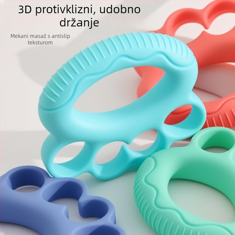 Jačanje hvata s kružnicom – trening za ruku, otpor 10–60 lb, materijal: Tpes, privatna marka
