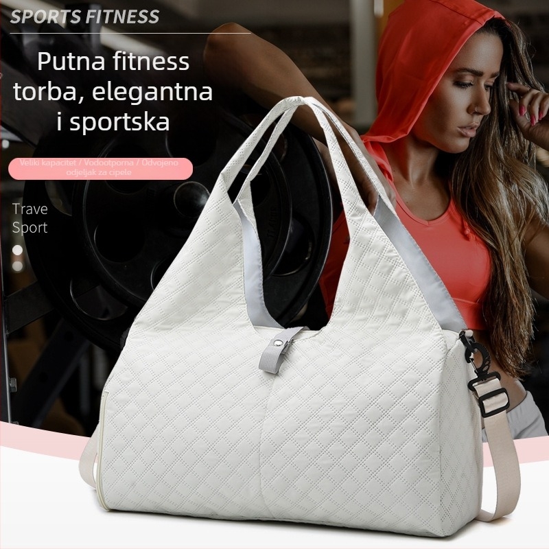 Unisex torba za sport i putovanja – najlon, prozračna, izuzetno lagana i proširiva, podstava od poliestera.