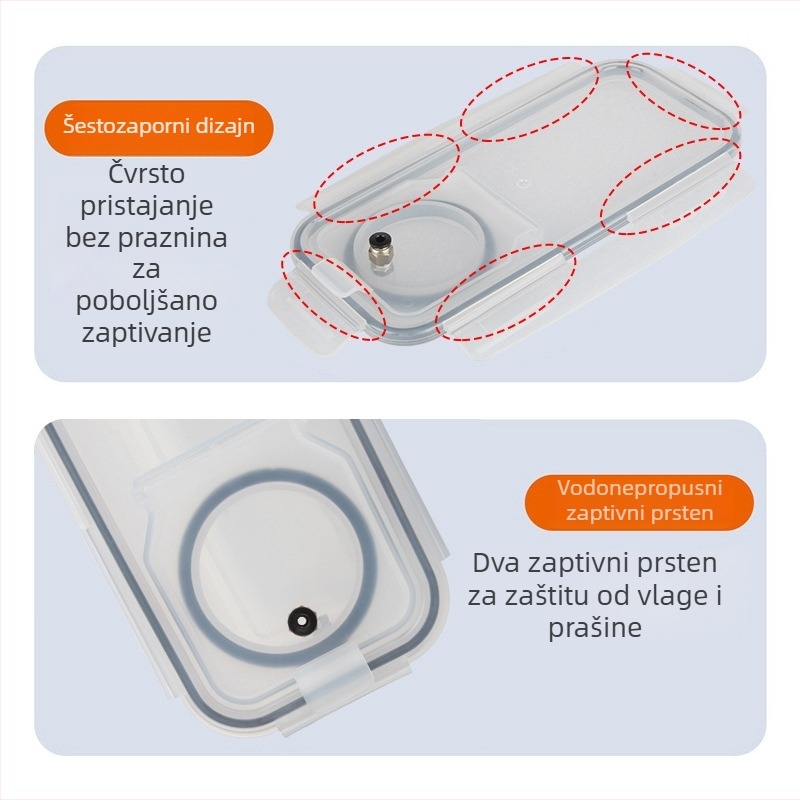 Kutija za sušenje potrošnog materijala za 3D ispis — prašno- i vlagom otporna zatvorena pohrana, plastična konstrukcija, brend 3ds way
