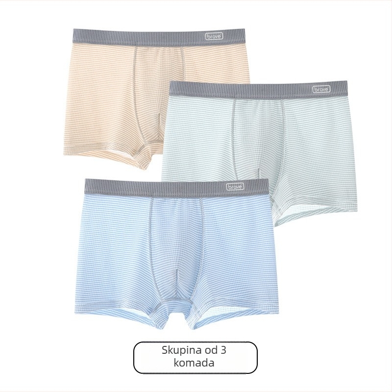 Mladi boxerske gaćice od ice silk, bezšivne krojenje, srednji struk, sigurnost klase A, unisex za djecu