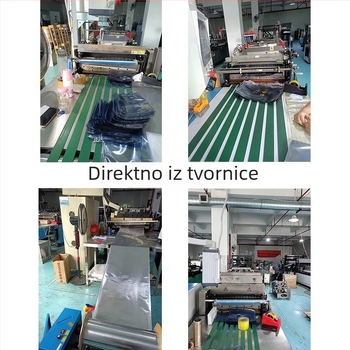 Antistatična plastična vrećica za elektroniku – samouzavarujuća zaštitna vrećica; podrijetlo Kina; šifra proizvoda: Anti-static ziplock bag; tolerancija ±1–2 mm