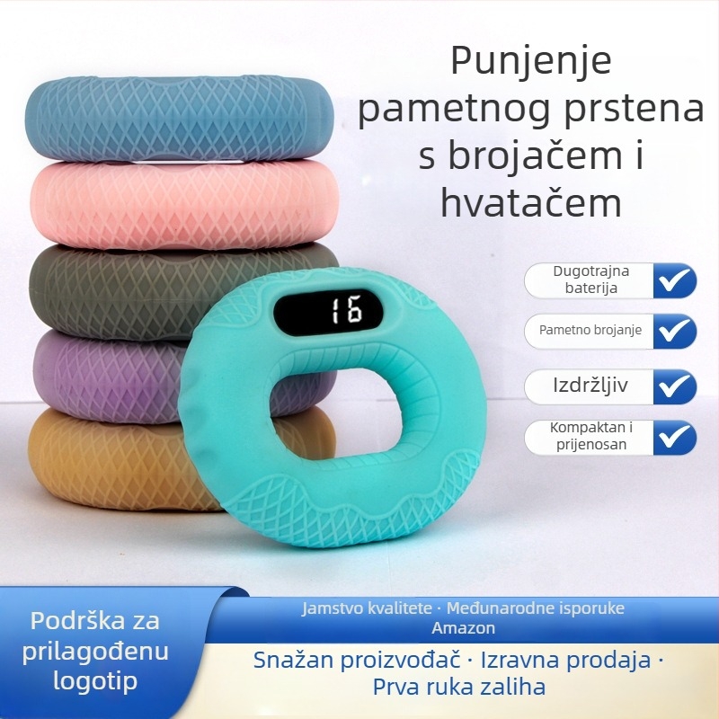 Silikonski grip alat za sve dobne skupine (Materijal: Silikon; Kategorija: Grip; Primjenjivo za: Djeca, Tinejdžeri, Odrasli, Starije osobe)
