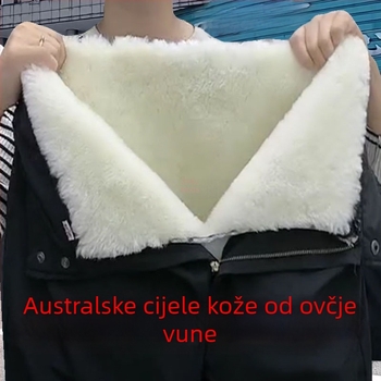 Hlače Weaving Light, uski kroj, umjetna koža, jednobojne, proljeće 2025