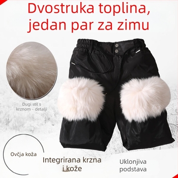 Nohavice od umjetne kože, uski kroj, zgušana konstrukcija, jednobojni uzorak, proljeće 2025