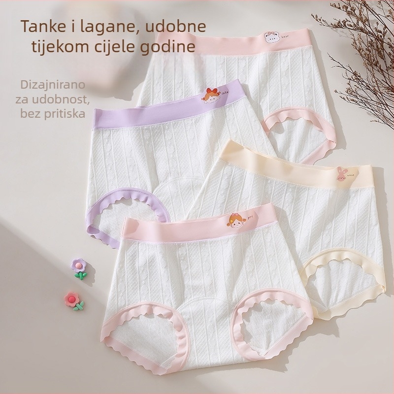 Dječje gaćice od pamuka s probiotičkim svojstvima, antibakterijske, Klasa A, boxer stil, za djecu 3–8 godina