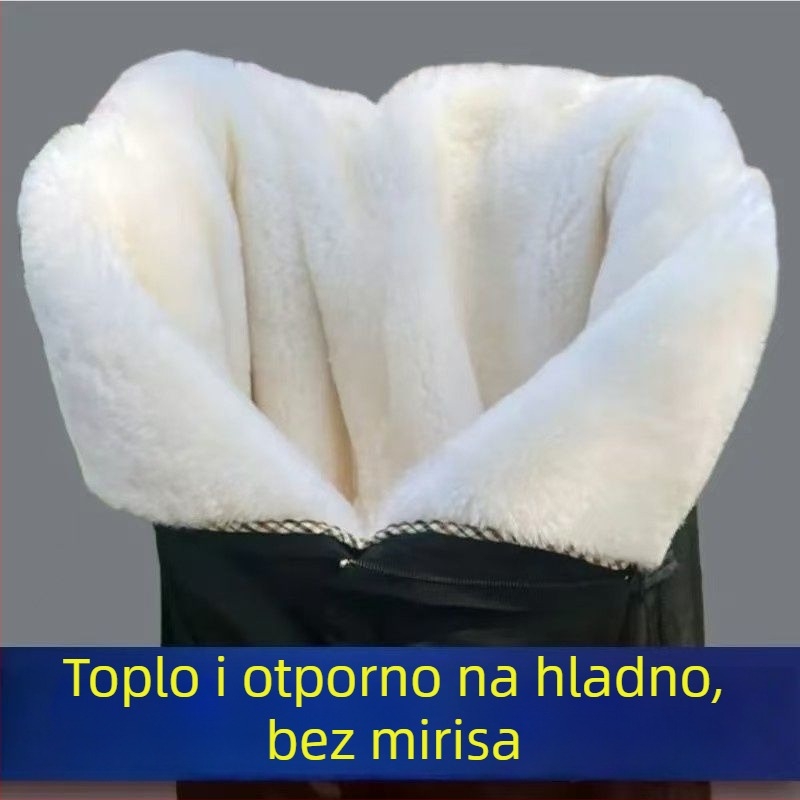 Hlače od umjetne kože, visok pojas, tijesan kroj, vintage stil, proljeće 2025