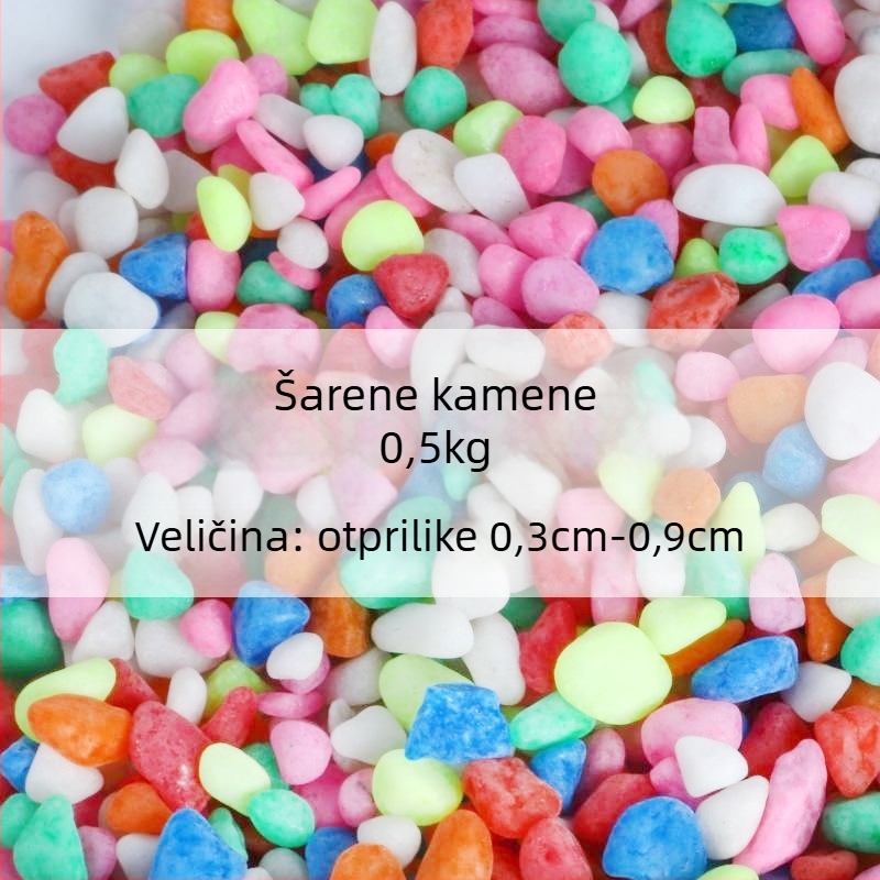 Dekorativni kamenčići za sukulente – brend Yafeng; materijal: Ostali materijali; namjena: Drugo; kategorija proizvoda: Drugo