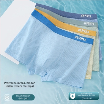 Boxersice za tinejdžere od Milk Silk, prozračne, bezšivne, 91% polyester, 9% spandeks