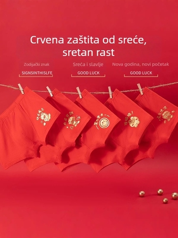 Muške gaćice od modala za dječake, 95% modal, srednji pojas, bezšivne šavove, uzrast 3–8 godina