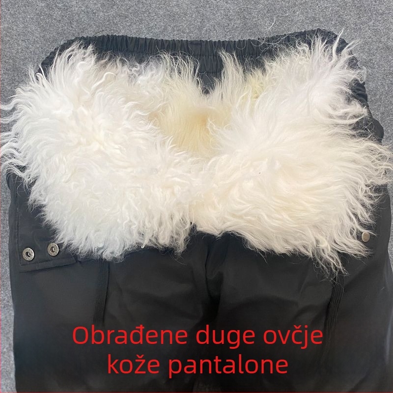 Hlače od umjetne kože, uski kroj, jesen 2020