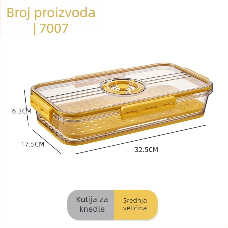 Kutija za voće i povrće u hladnjaku, PET materijal, skladištenje