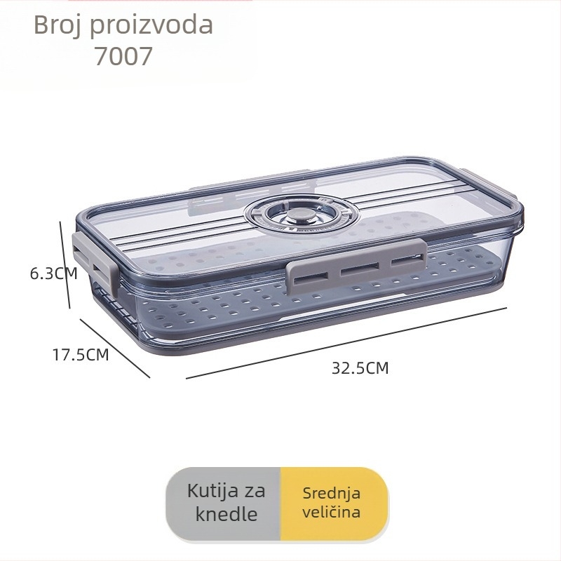 Kutija za voće i povrće u hladnjaku, PET materijal, skladištenje