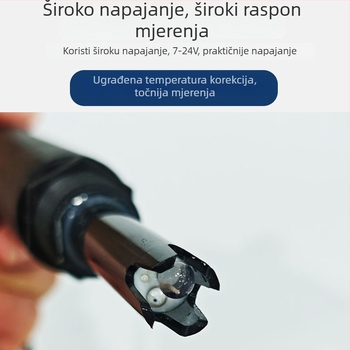 Digitalni pH senzor za industrijsku otpadnu vodu i akvakulturu – online analizator kvalitete vode, raspon 0-14 pH, točnost 0.02 pH, napajanje DC12V